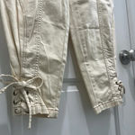 Ulla Johnson NWOT Beige Kingston Denim Jeans Sz 6 Photo 3