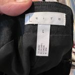 Leith Classic Black High-Waisted Casual Shorts Summer Lightweight Cotton Blend Photo 5