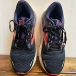 Brooks Adrenaline GTS 22 Road-Running Shoes Black/Purple/Coral Women's Size 10 Photo 5