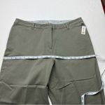 Duck head  Stretch Twill Pant Womens Size 18‎ Green Pockets Preppy NEW Photo 5