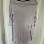 Free People ✨ Intimately  Lavender Tunic Top – Boho Layered Asymmetrical Hem ✨ Photo 1