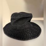 Aritzia TNA Bucket Hat Washed BlackJean Denim Hat Photo 2