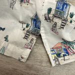 Victoria's Secret White with Multi-Color Print Button Front Top Only Pajamas S Photo 9