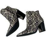 Circus by Sam Edelman Circus Sam Edelman Snake Skin Print Booties Photo 6