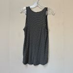 American Eagle Soft & Sexy Embroidered Floral Striped Tank Small Photo 1