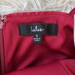 Lulus Women’s Glamourous Life Wine Red Sleeveless Mini Dress size Small Photo 6