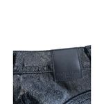 We The Free  People Phoenix Coated Skinny Jeans Size 27 Button Fly Faux Leather Photo 8