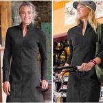 Athleta The Cassidy Ponte Dress Women's Small Petite Charcoal Athleisure Casual Photo 1