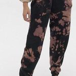 Zella custom bleached fleece joggers drawstring waist Photo 0