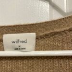 Aritzia Wilfred Tan Cardigan with Cozy Texture and Relaxed Fit mohair and alpaca Photo 1