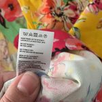 Anthropologie Akemi + Kin womens one size floral top caridgan dalman yellow anthro cute beach Photo 6