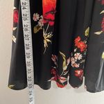 Band of Gypsies  Black Floral Spaghetti Strap Dress Size XS EUC Photo 6