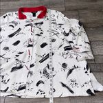 Ali Miles Red and White Jacket Size XL Photo 6