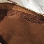 Madewell Brown Tan Woven Puffy Crossbody Bag NI981 New Photo 3