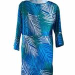 Mud Pie  leaf printed beach coverup Photo 1