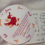 Quacker Factory  White Tank Top with Orange Sequin Starfish Photo 3