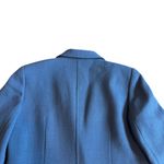 Lafayette 148 Nazelli Textured Wool Jacket Blazer Single Button Wool Size 4 Blue Photo 8