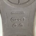 Crocs Women's Dark Brown Strappy Wedge Sandals Photo 5