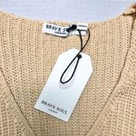 Brave Soul NWT -  - Women’s Warm Beige Sweater - Size Large Photo 8