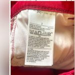 Old Navy  Rockstar Super Skinny High Rise Sateen Button Fly Jeans Women Sz 2 Red Photo 5