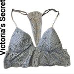 Victoria's Secret VICTORIA’S SECRET Lace Triangle Boho Racerback Bralette Baby Blue medium Photo 1