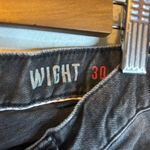 John Varvatos Jeans Women's Size 30‎ Wight Distressed Skinny Denim Gray Black Photo 3