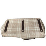 Dooney & Bourke Brown Leather Plaid Shoulder Bag Photo 8