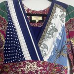Moulinette Soeurs Istanbul Wrap Dress Size 2 Multicolor Festival Bohemian Anthro Photo 2