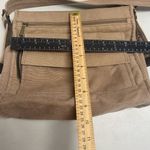 Fossil  Canvas Shoulder Handbag Tan & Brown 9X4X11 SEE DESCRIPTION Photo 7