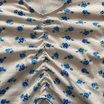 Romwe Crop Top White Blue Size Small New  Photo 1