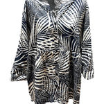 Panama Jack  Peplum Leaf Print Blouse Photo 0