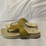 Dansko  mustard thong Leather women’s Sandals size 39 Photo 4