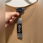 Slinky Brand New  Tan Taupe Nude Bodycon Dress Midi XS Photo 1