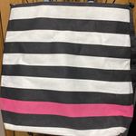 Victoria's Secret Victoria’s Secret Limited Edition Striped Canvas Weekender Tote Bag Photo 8