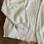 The College House Vintage Knit Cardigan Alaska White Size L Photo 1