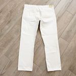 Citizens of Humanity COH Emerson Slim Boyfriend Jeans in White Size 30 Photo 4