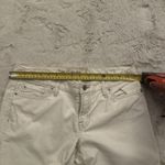 Loft Women's White Slim Boot Jeans Size 8 Photo 7