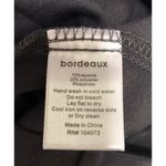 Bordeaux Skirt Size 4 Asymmetrical Gray Ruffle Stretch Raw Edges Back Zip Artsy Photo 4