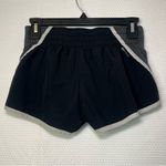 Nike Womens Size XS Black and Gray Athletic Running Shorts With Lining Wide Band Photo 1