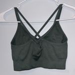 Aerie  Green Ribbed Bralette Photo 2