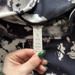 Balance Collection Womens Size Medium Leggings White Black Activewear Pockets Photo 3