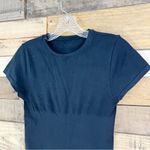 Revolve Yummie Short Sleeve Bodysuit in Black Size Medium Large Photo 4