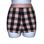 Victoria's Secret  pink and black plaid checkered pajama shorts Photo 1