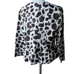 Live a Little LAL  Animal Print Linen Jacket, Sz L Photo 1