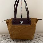 Dooney & Bourke Brown Small Nylon Tote Shoulder Bag Photo 0