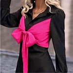 Lavishly Paris NWT, LIMITED EDITION Fall Line Women’s BowTie Shirt Dress Photo 2