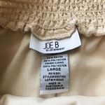 Joe B #118 TAN GAUZE LOOK SKATER MINI SKIRT Photo 5