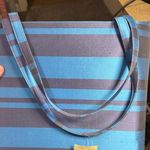 Kate Spade Raw Silk Vintage Striped Tote Photo 9