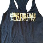 Black Graphic Tank Top Size M Photo 2