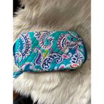 Vera Bradley Quilted Cosmetic Bag in Paisley Print Photo 1